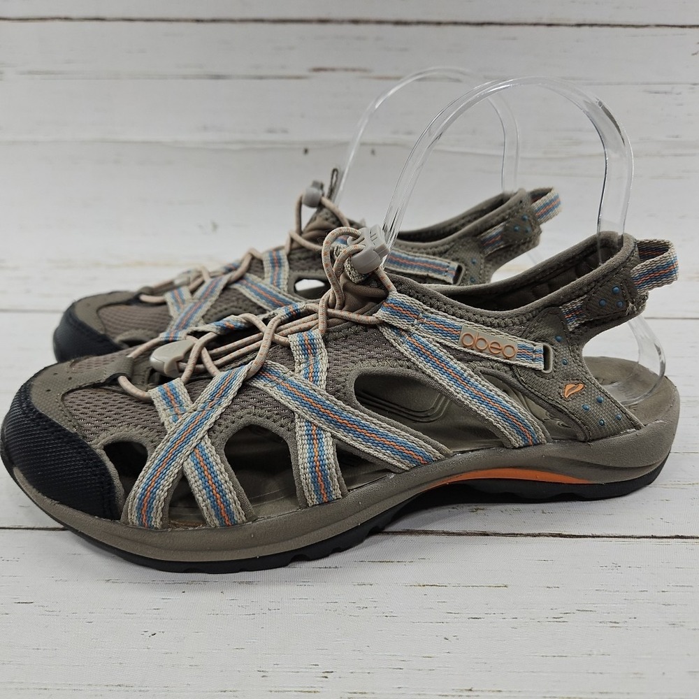 Abeo H20 Delta Womens 8 Brown Gray Outdoor‎ Sandals Water Shoes Outdoors WCT0